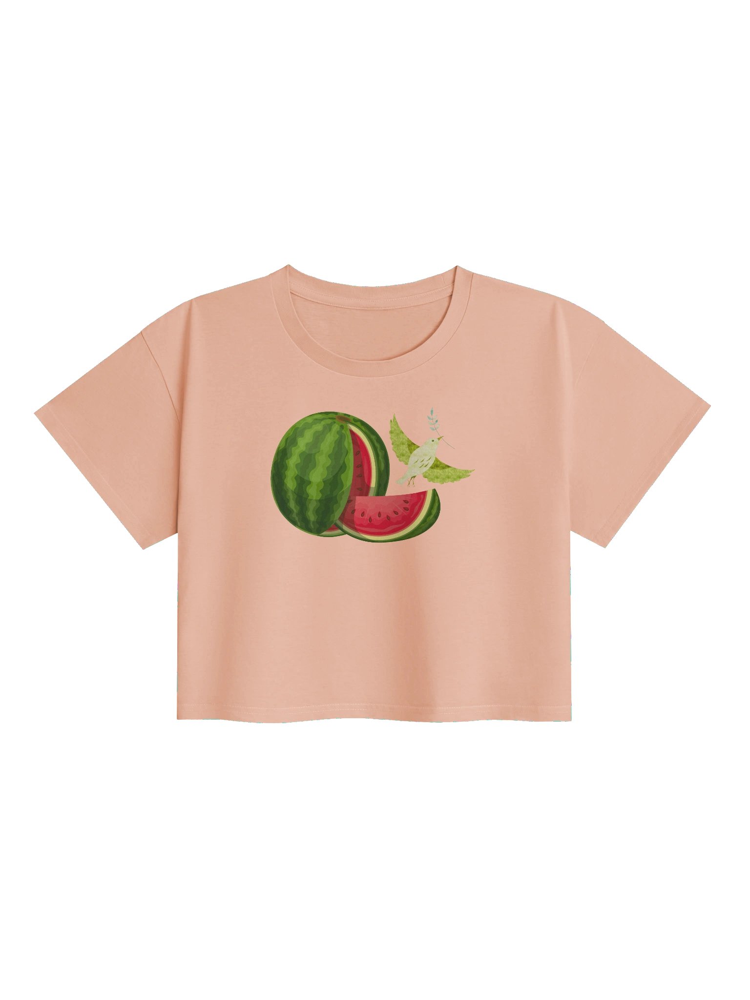 Free Watermelon Peace, Women's Crop Top product image (1)