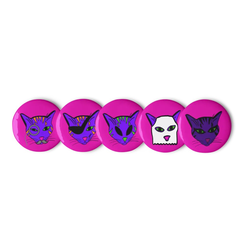 Catsnjammer Emote Pins - Cat Costumes Set product image (1)
