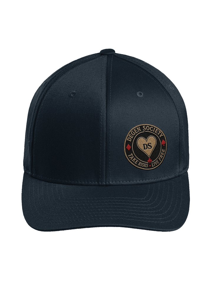 DEGEN SOCIETY – Heart Fitted Hat product image (1)