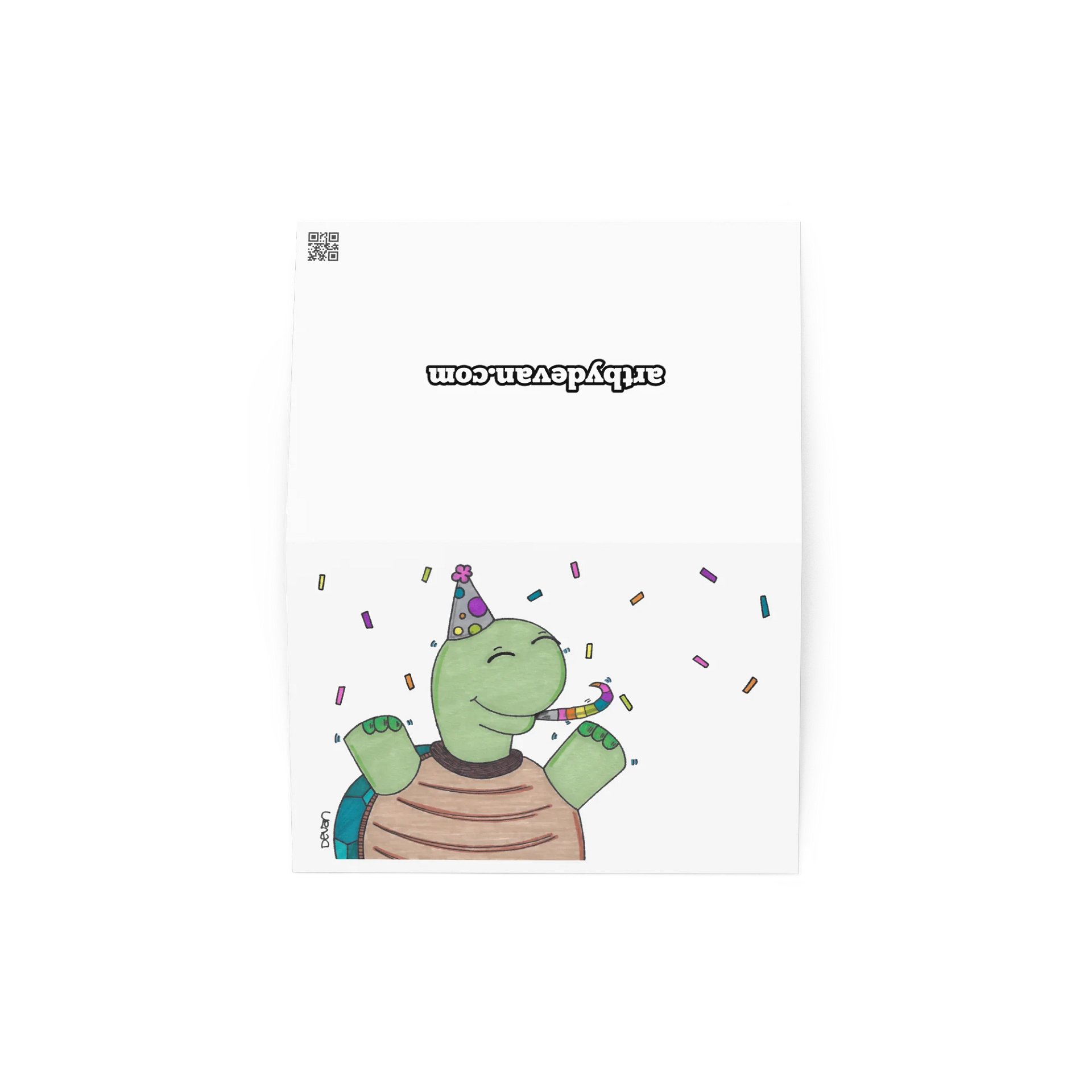 Motivational Animal Card: Turtle product image (2)