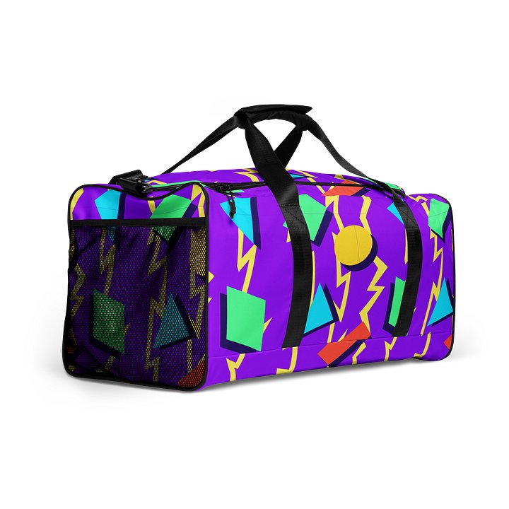 Roller Rink Carpet Duffle Bag product image (2)
