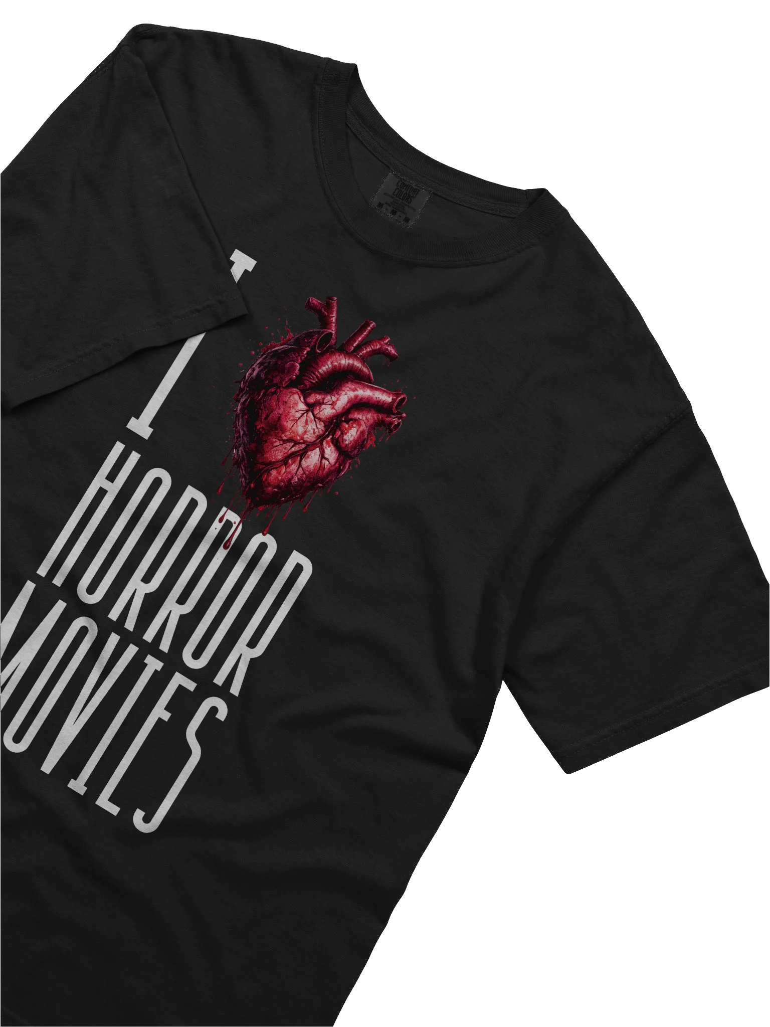 I Love Horror Movies (Heart) T-Shirt product image (5)
