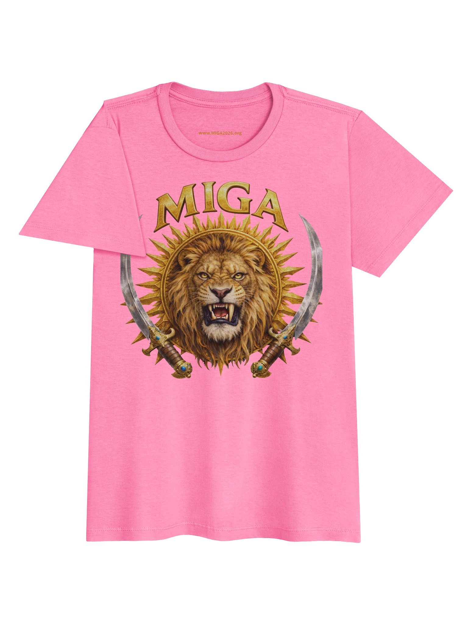 MIGA / No More IR Gold Women's Semi-Fitted Shirt product image (23)