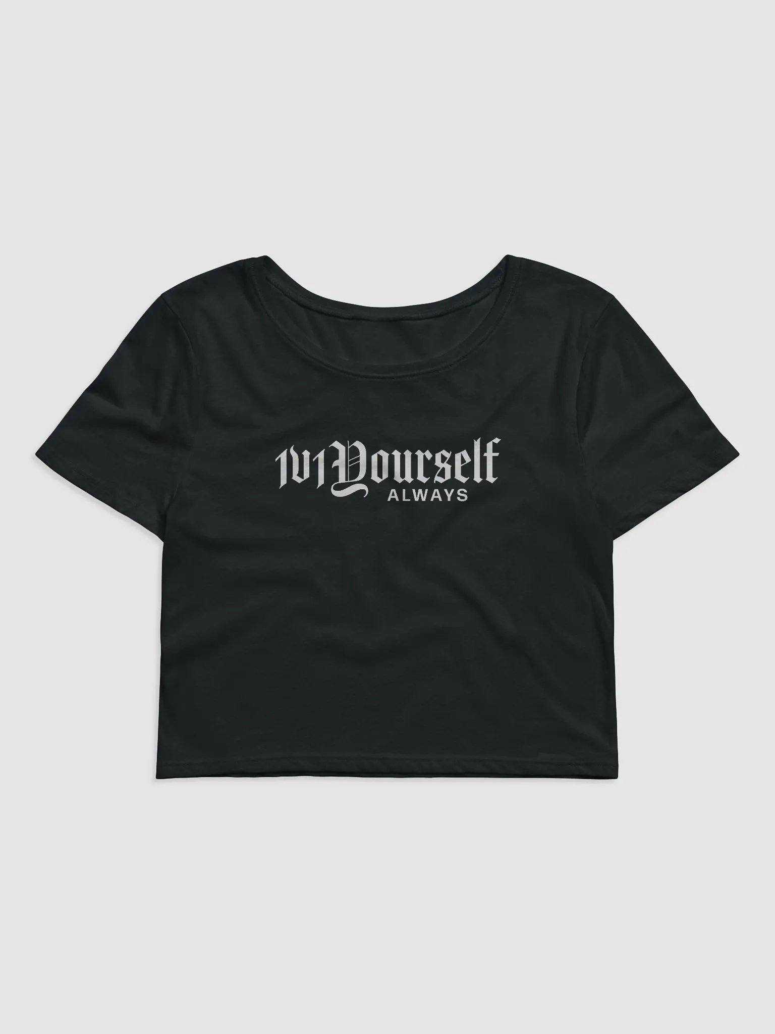 1v1Yourself Crop Top product image (2)