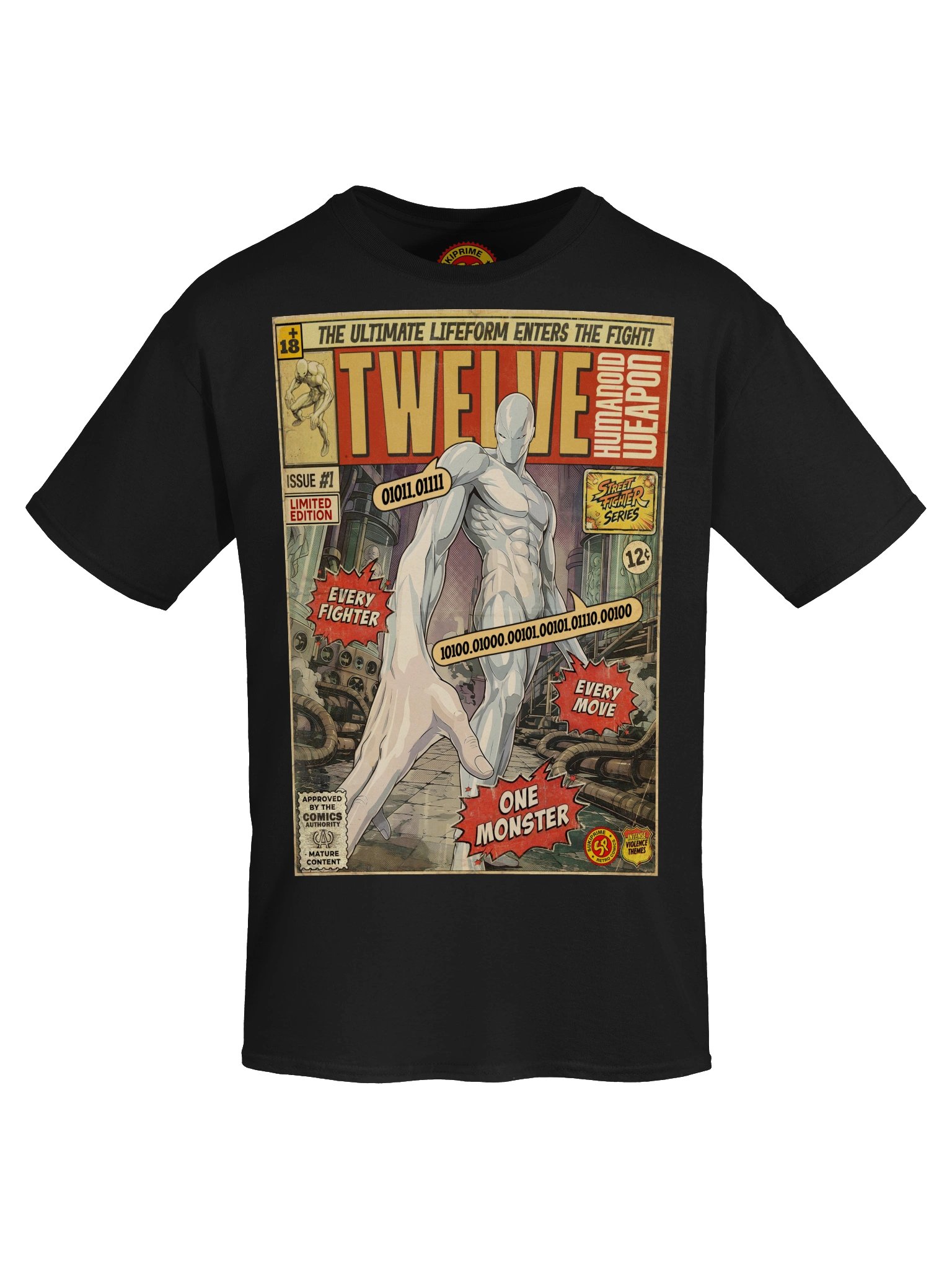 Twelve Comic Art Gaming T-Shirt product image (5)