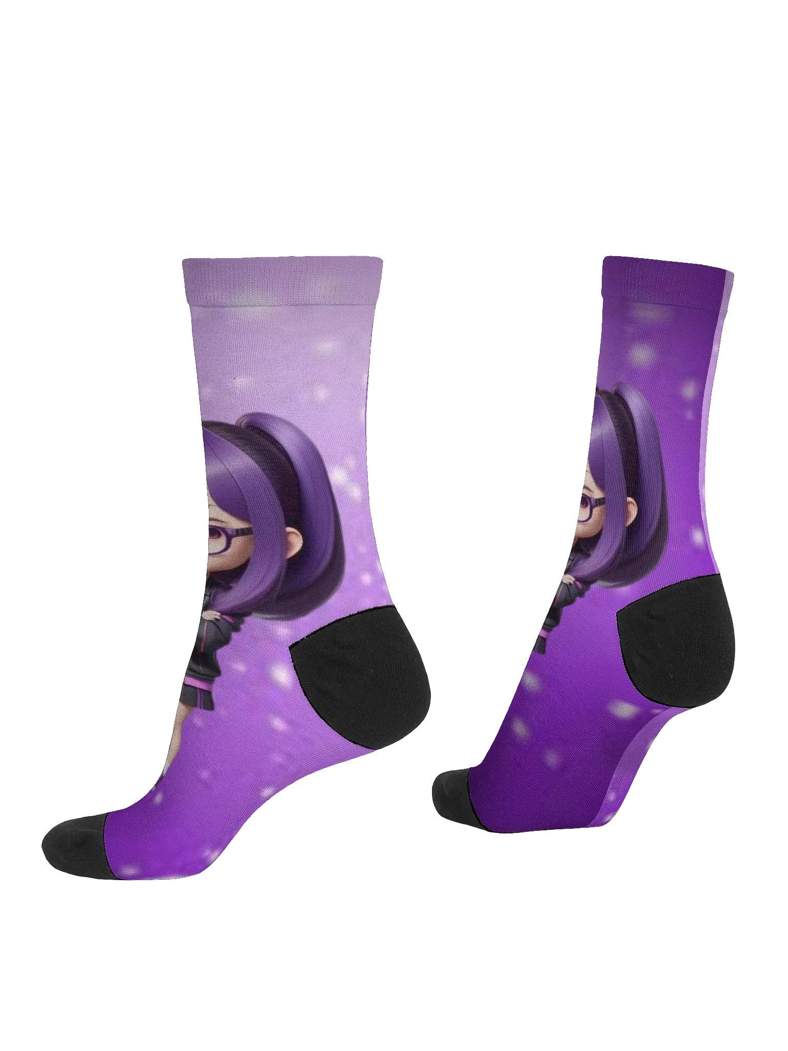 (Purple CHIBI) K Socks product image (4)
