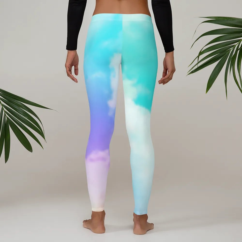 Blur cloud rainbow Design Legging - V2 product image (3)