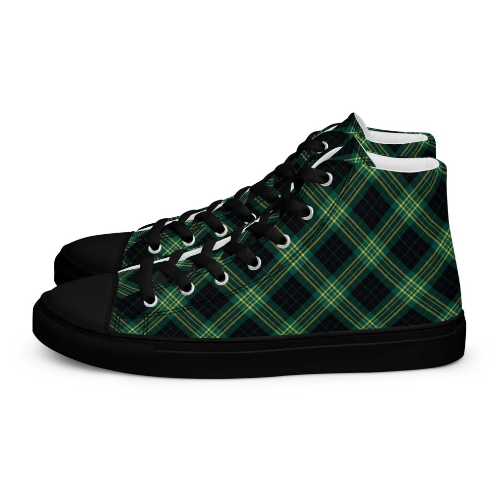Fitzpatrick Hunting Tartan Men's High Top Shoes product image (4)