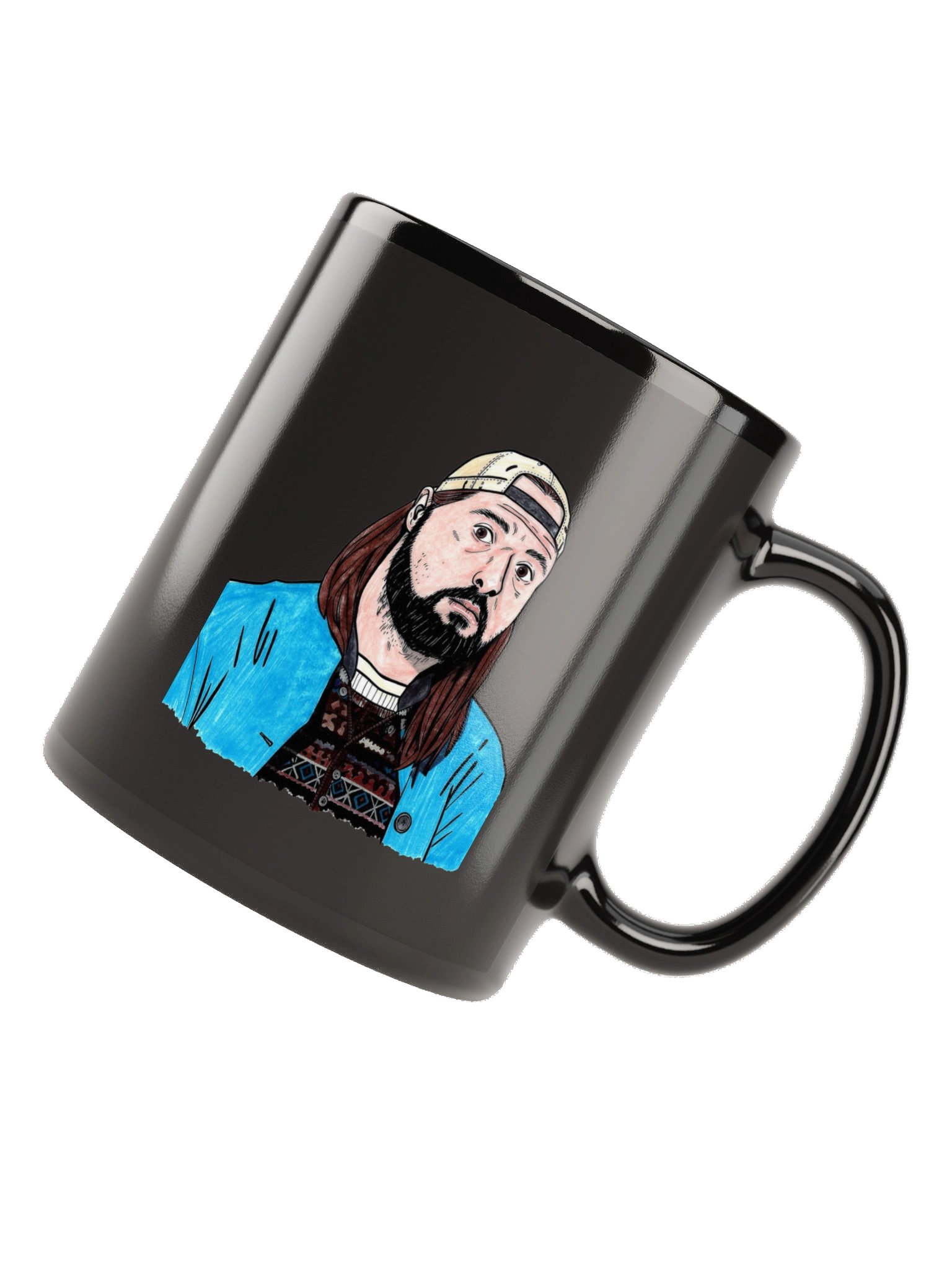The Strong Silent Type — Character Portrait Mug product image (11)