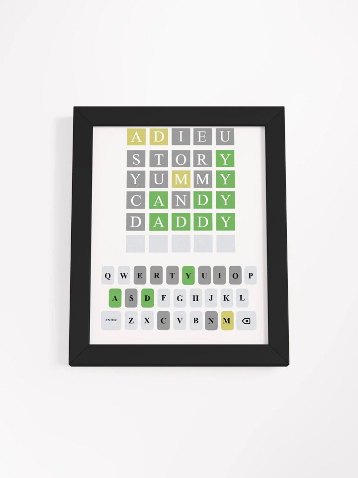 Wordle Framed Poster product image (5)