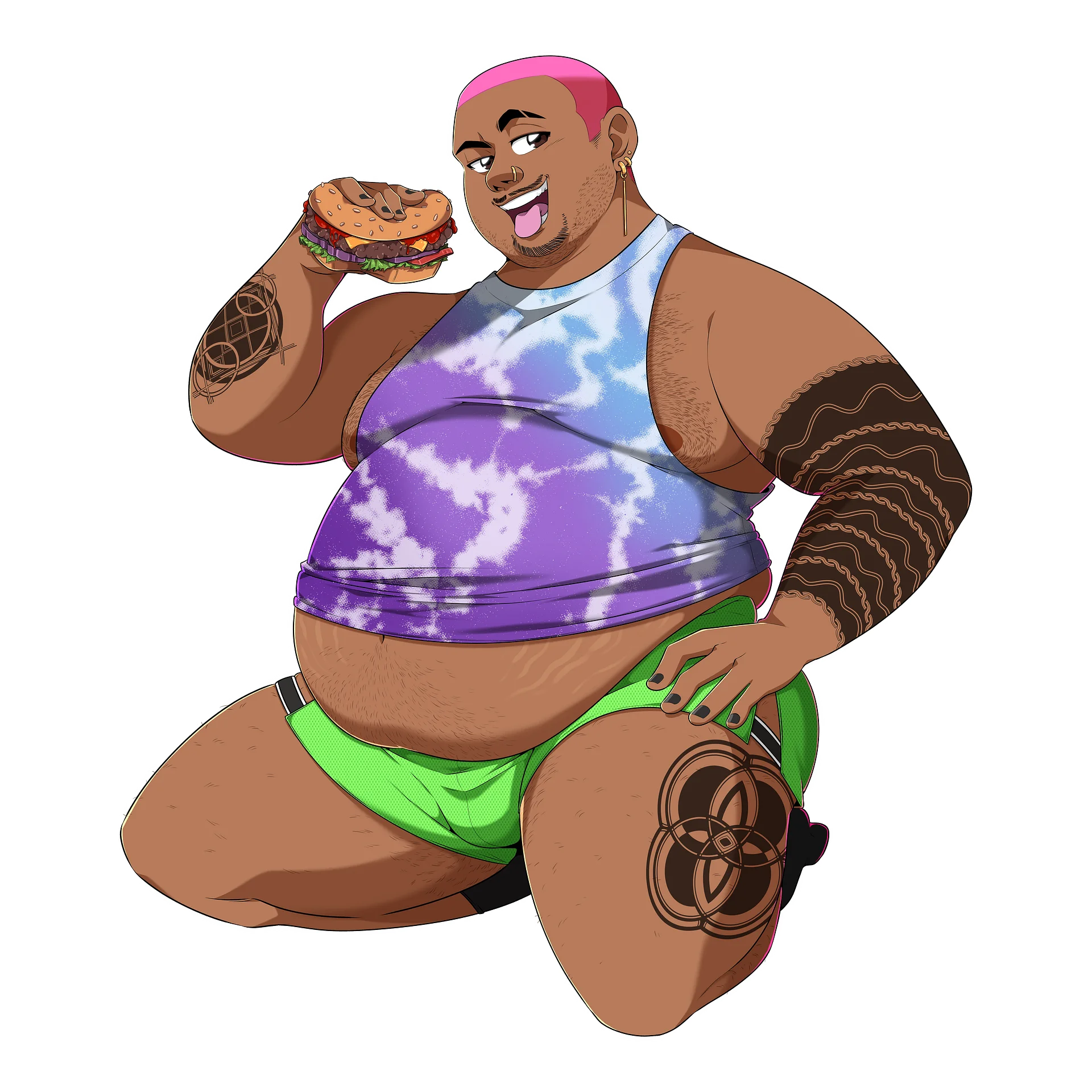 Burger Boy Sticker product image (1)