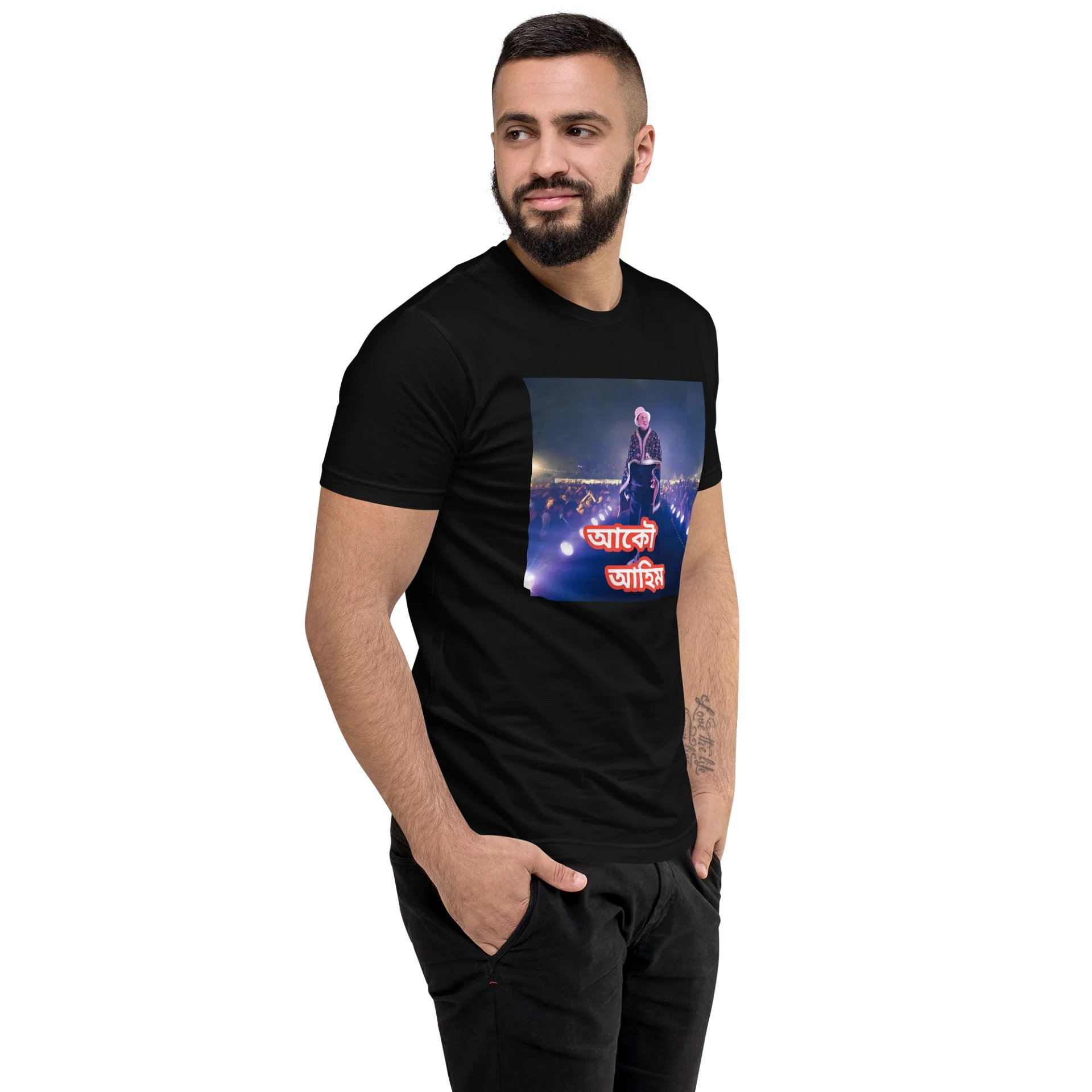 Black T shirt product image (6)