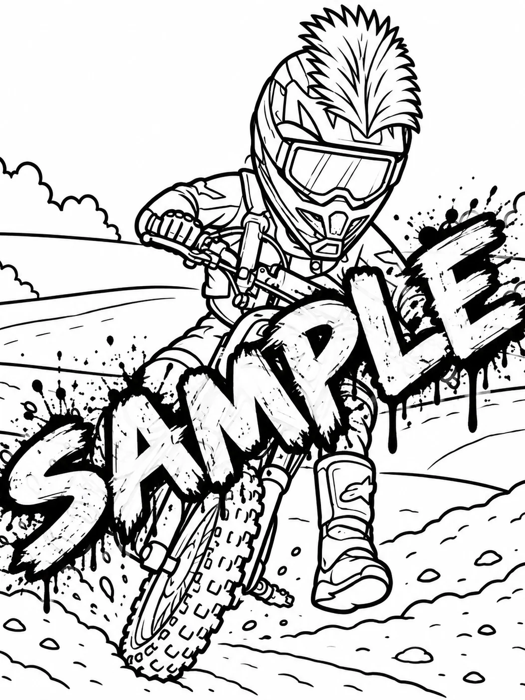 Wildman Wilder #226 Coloring Pages product image (1)