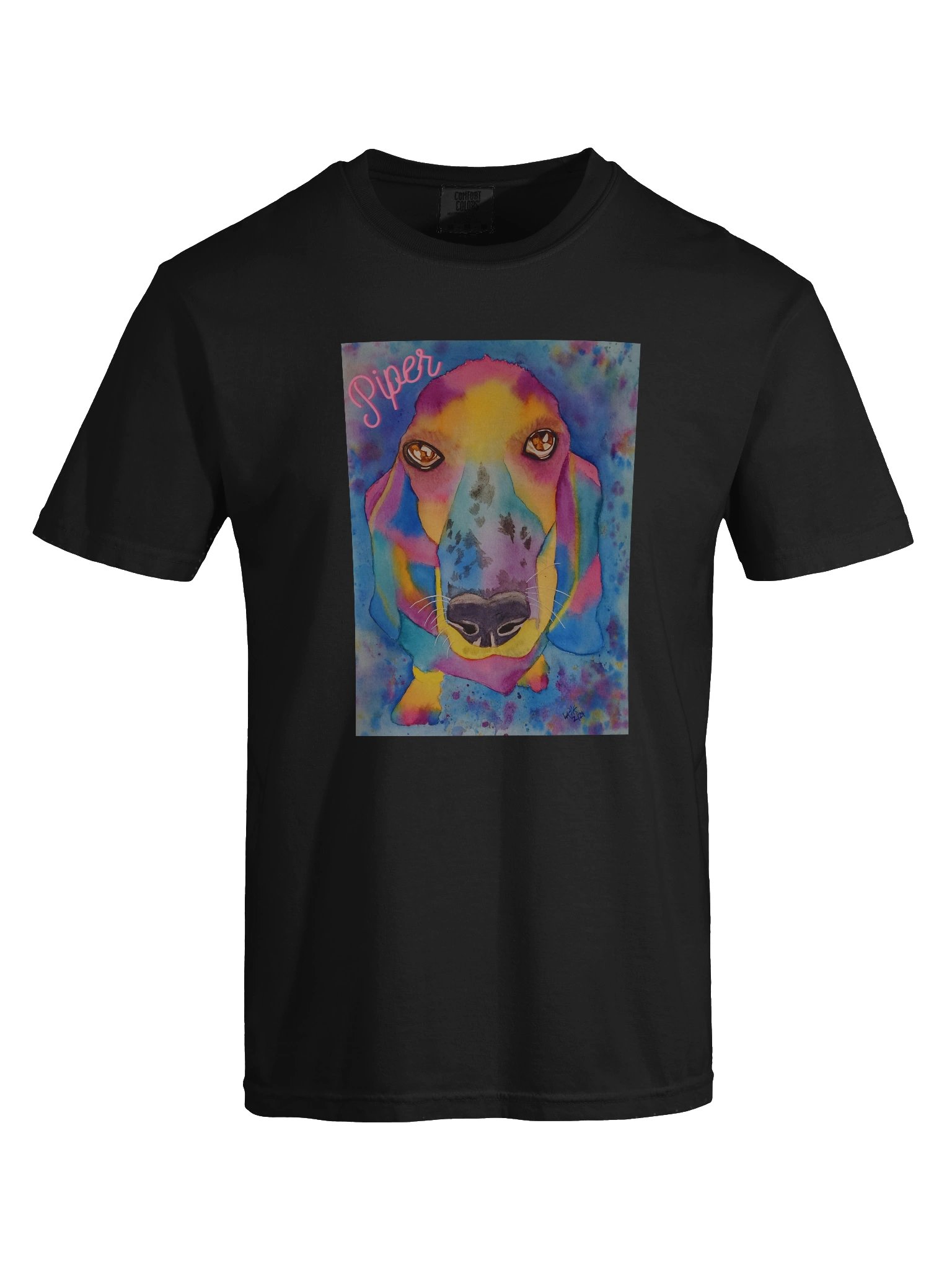 Vibrant Piper Portrait Tee product image (7)