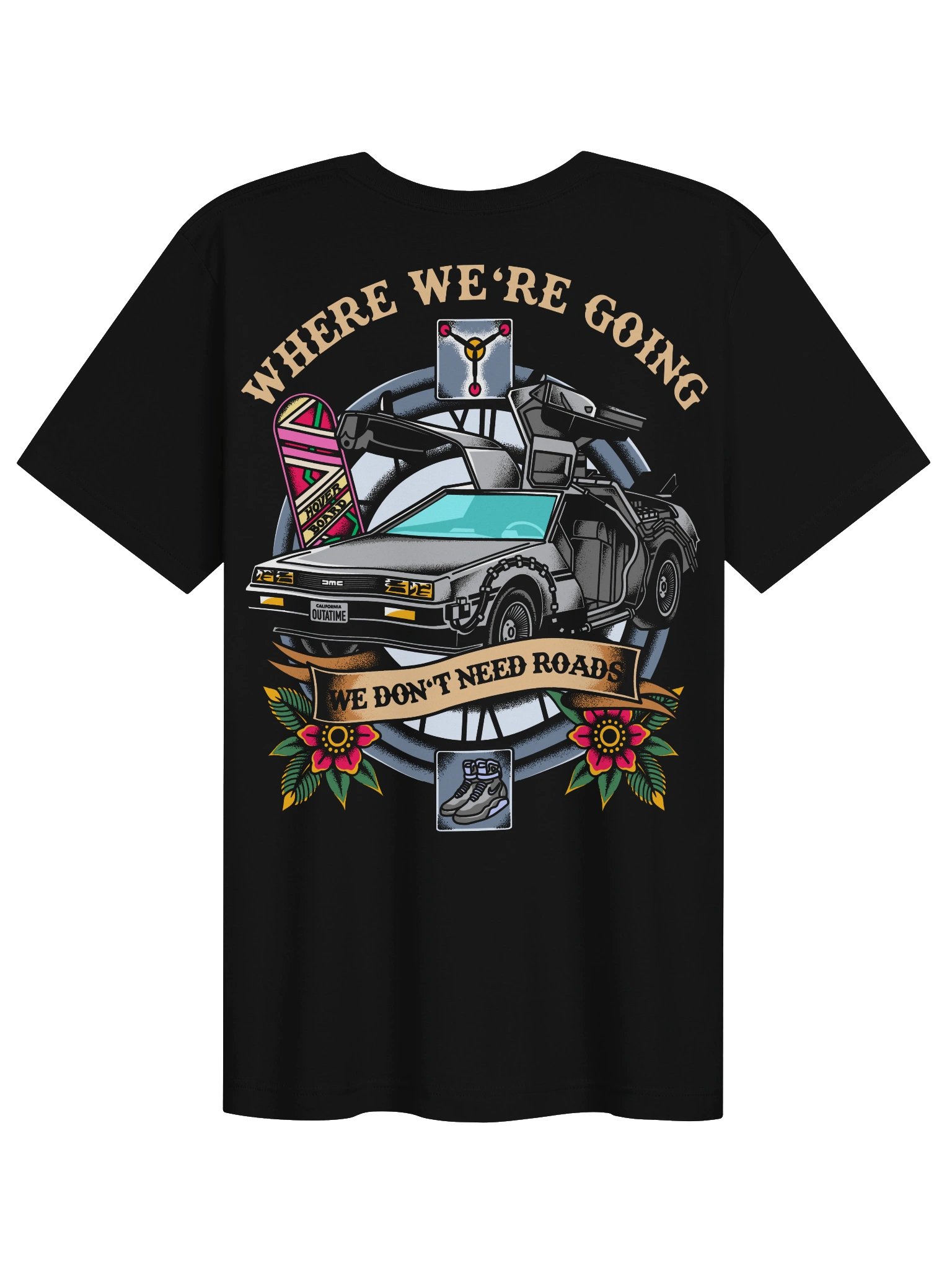 Back to the Future - Tee(Front & Back) product image (1)