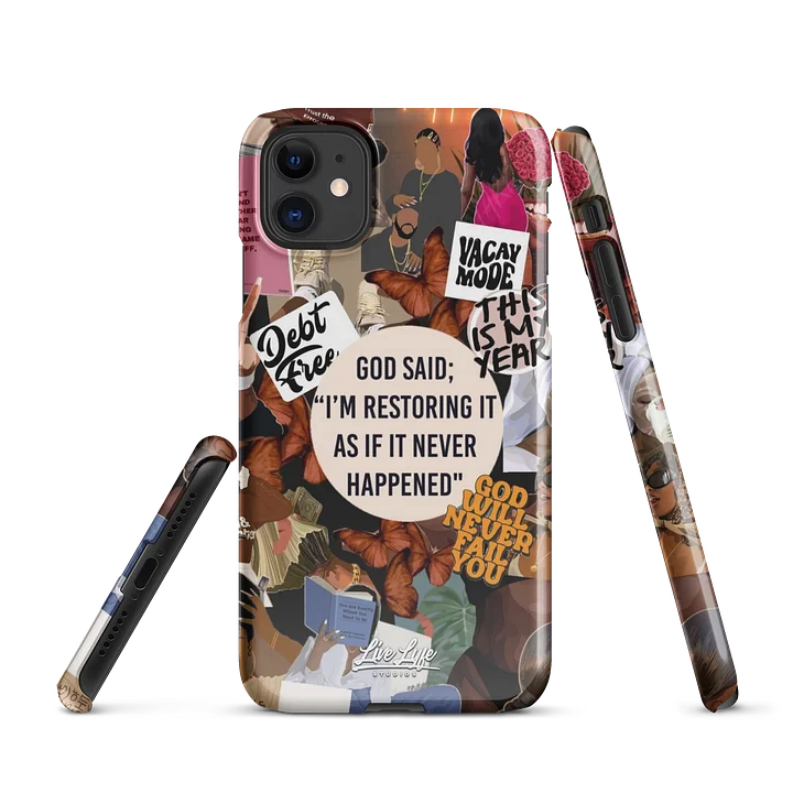 God’s Timing Snap Case for iPhone product image (1)