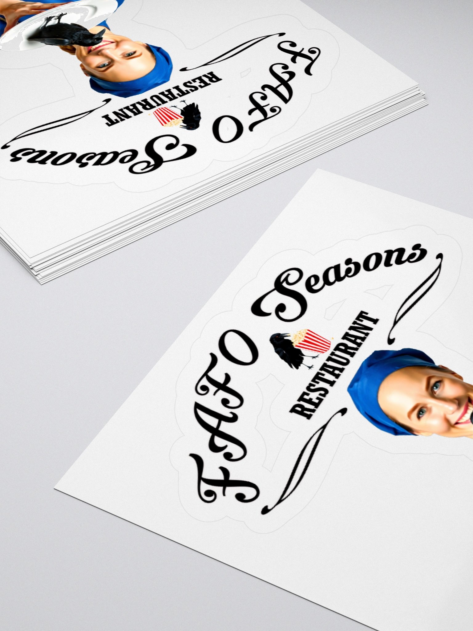 FAFO Seasons Restaurant Sticker - Satirical Anti-MAGA Vinyl Decal product image (5)