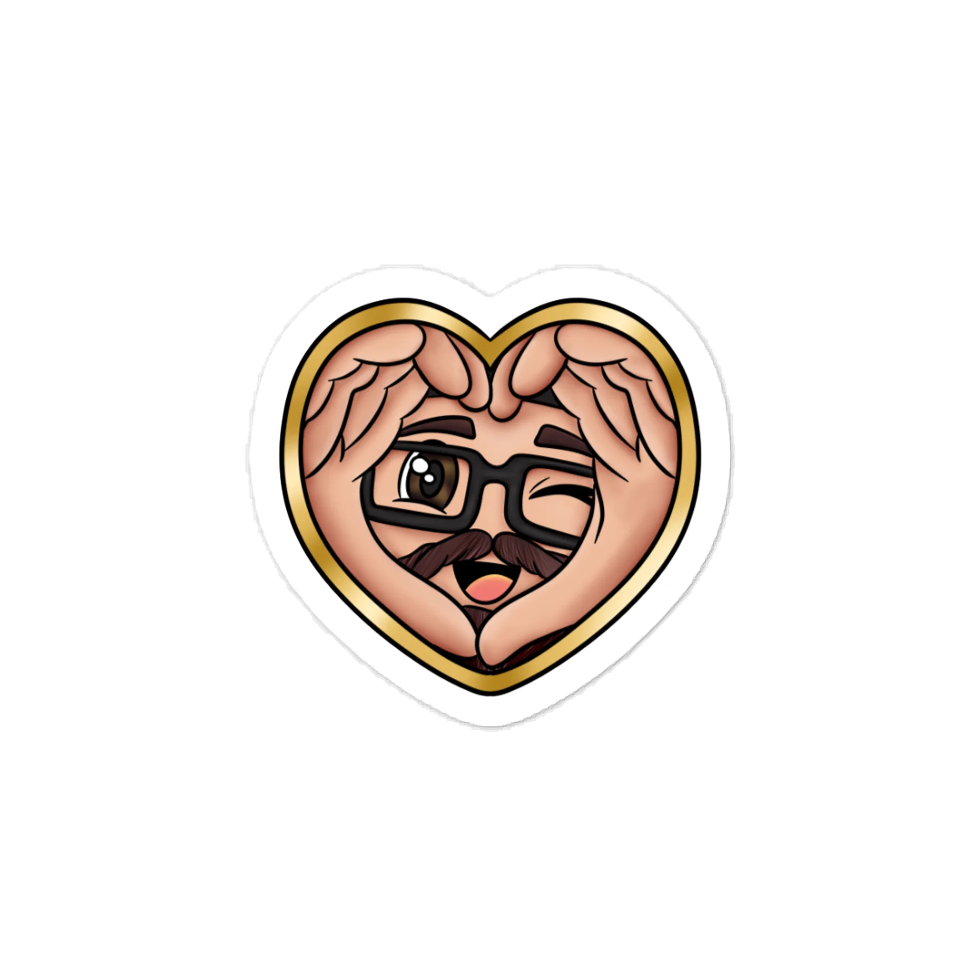 Love Heart Vinyl Decal Sticker product image (1)