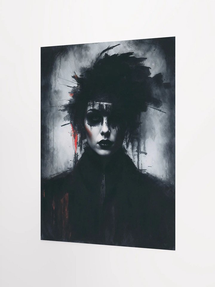 Ink Noir: Moody Portrait Matte Poster product image (3)