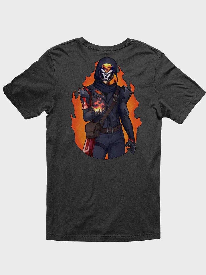 Mask Icon v2 (Black) Bella+Canvas T-Shirt product image (2)