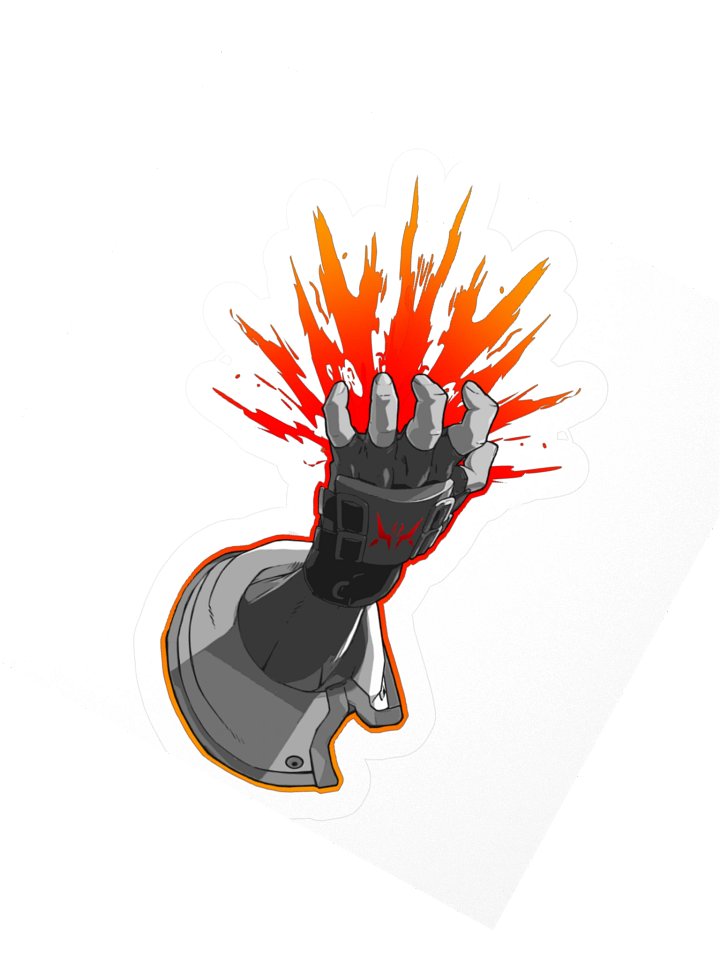 Heavy Mob Cemetery | Die Cut Sticker product image (2)