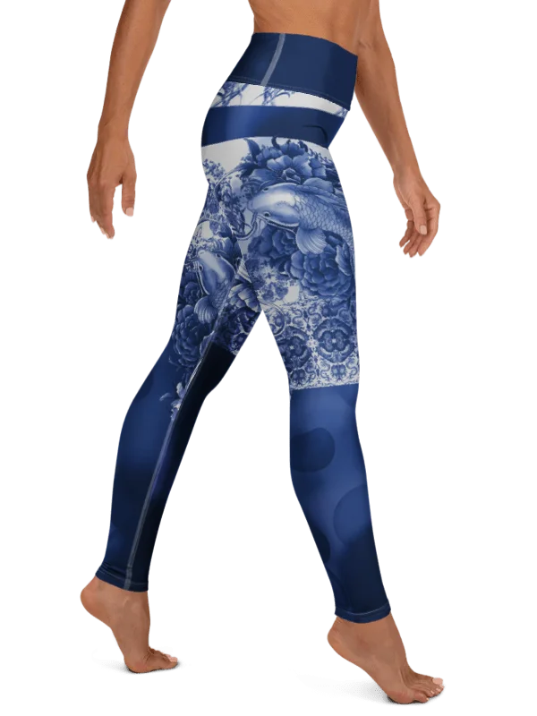 Koi-Porcelain-yoga leggings product image (10)