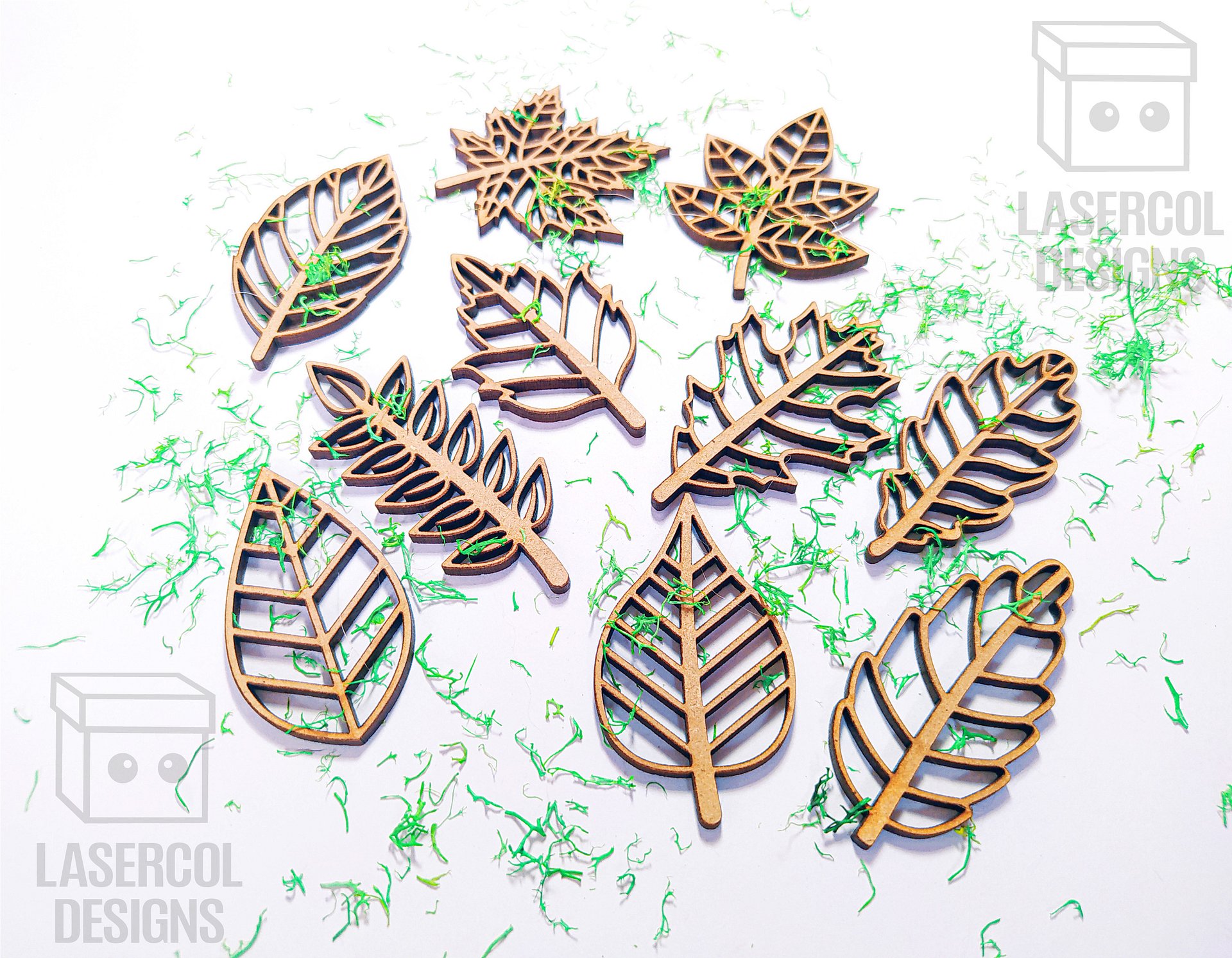 Leaves Cut Outs - Laser Cut Files product image (4)