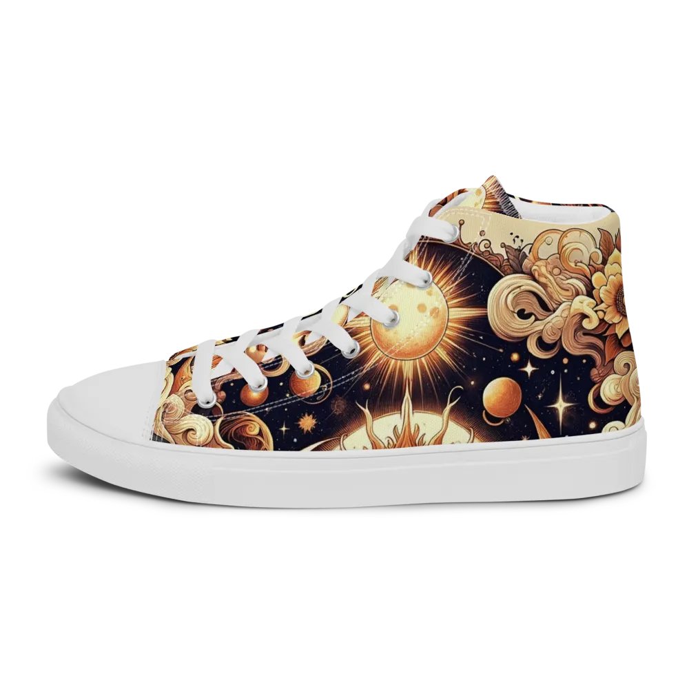 Men's High Top Canvas Shoes product image (55)