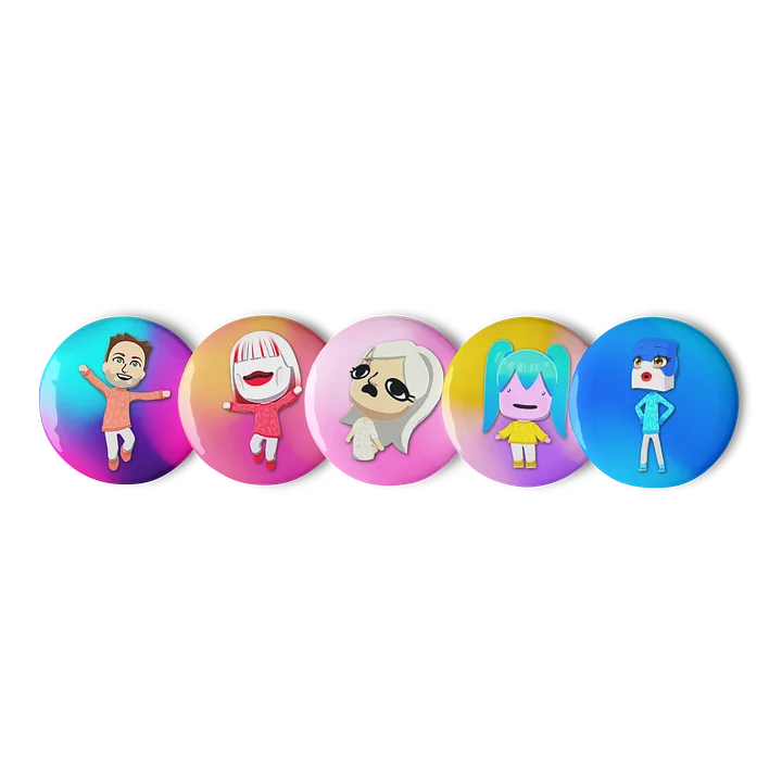 Tomodachi Mii Pins product image (1)