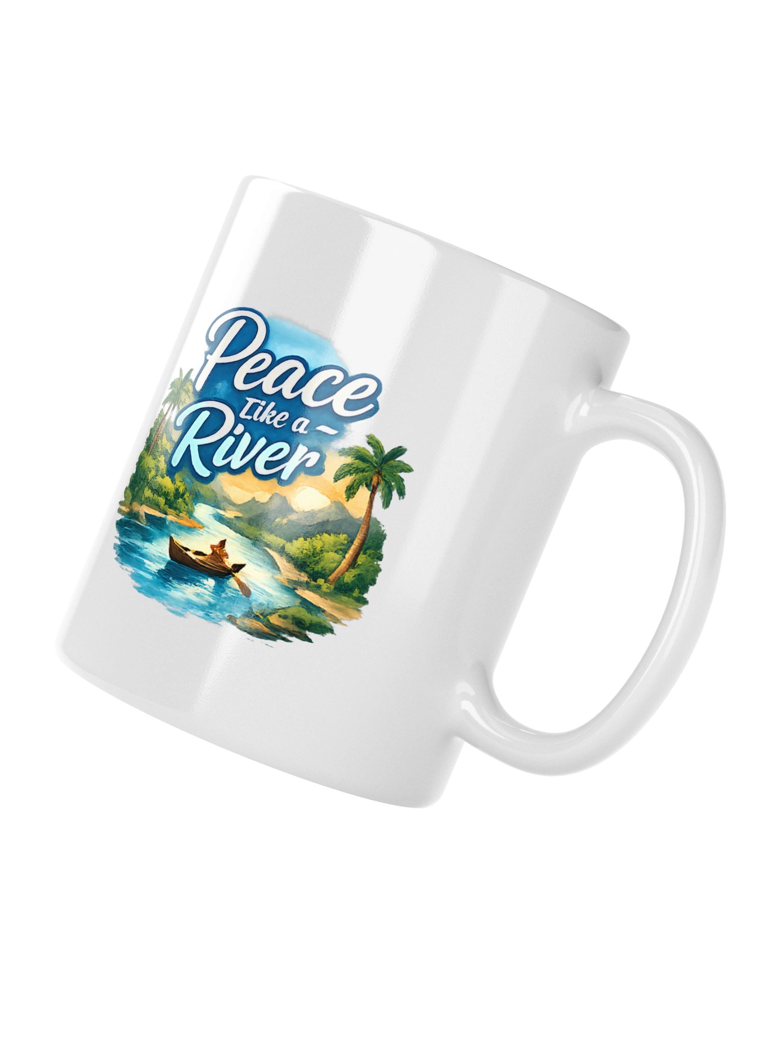 Peace Like a River Tropical Coffee Mug product image (7)
