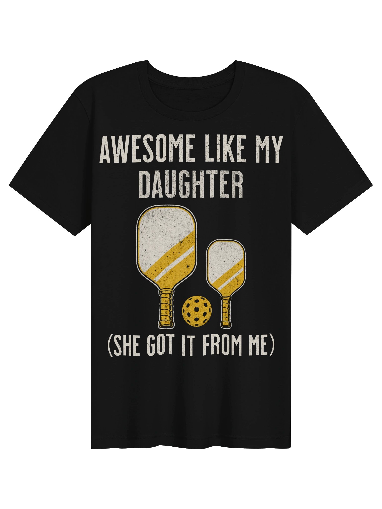 Awesome Like My Daughter Pickleball Shirt | Funny Family Pickleball Gift product image (7)