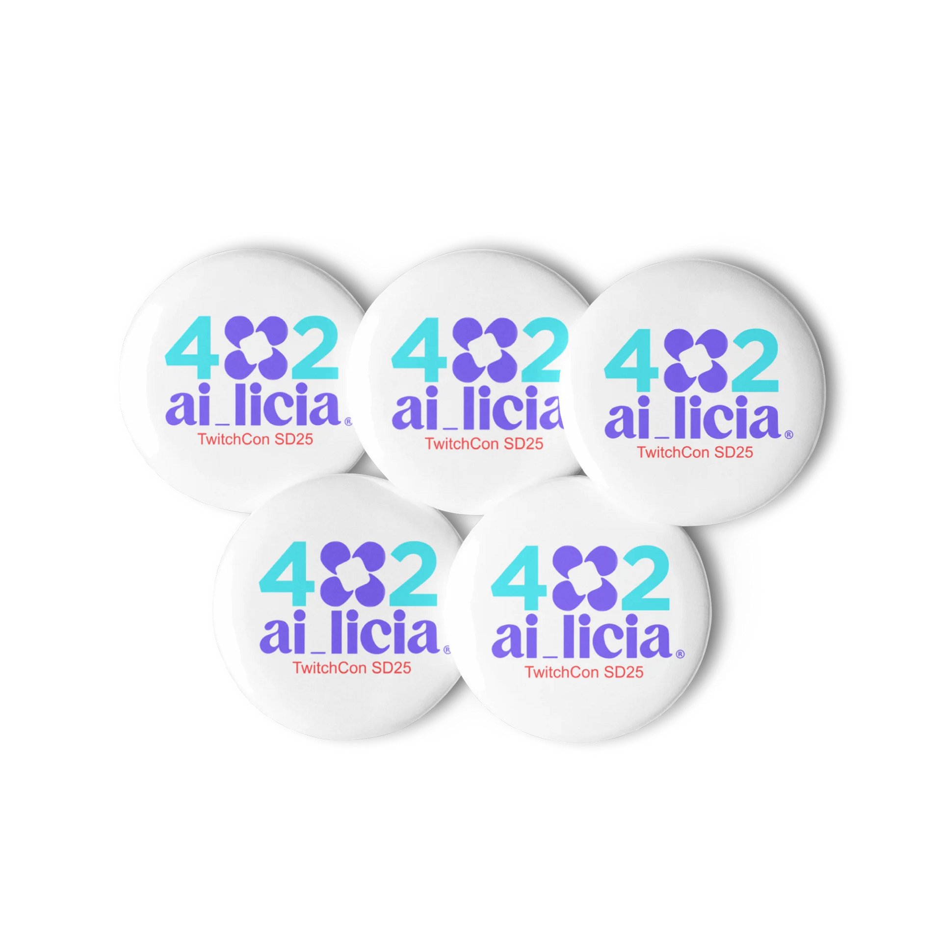Pin 402 x ai_licia - TwitchCon SD 2025 Edition product image (3)