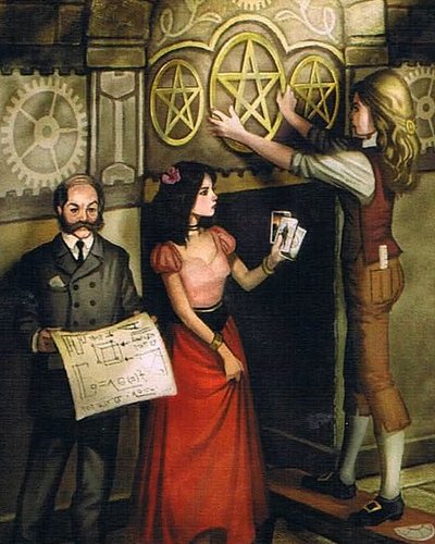 PENSAMENTO DO DIA 
1 JULHO DE 2026
3 OUROS 
(Steampunk Tarot)

A carta do 3 de Ouros fala-nos de trabalho em equipa, talento ...
