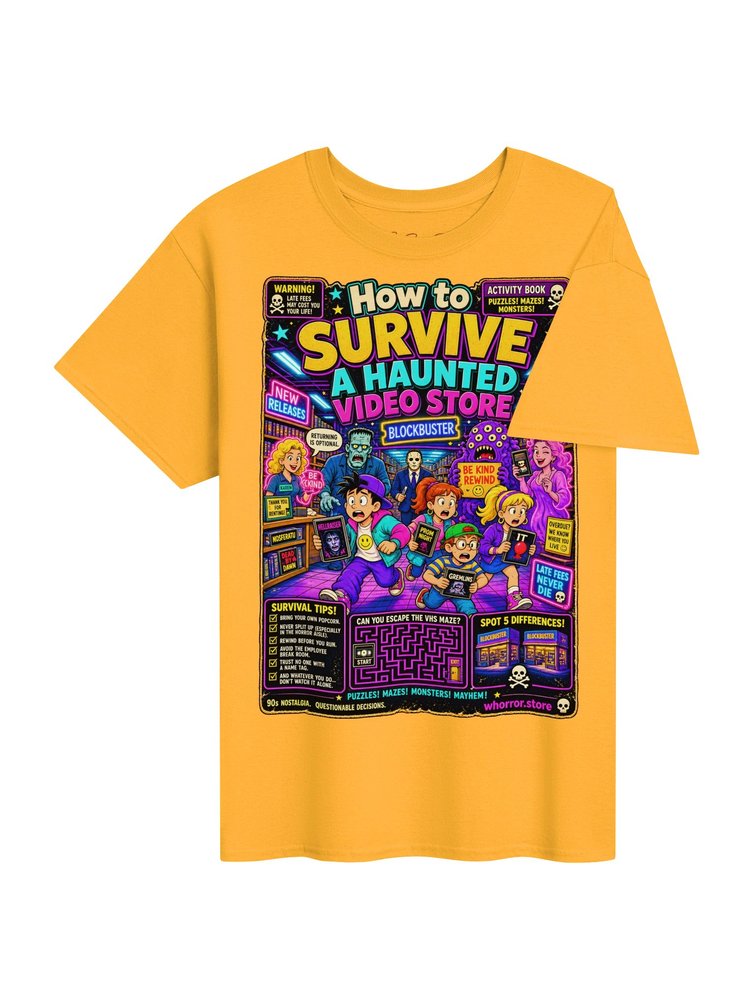 Haunted Video Store Tee product image (84)