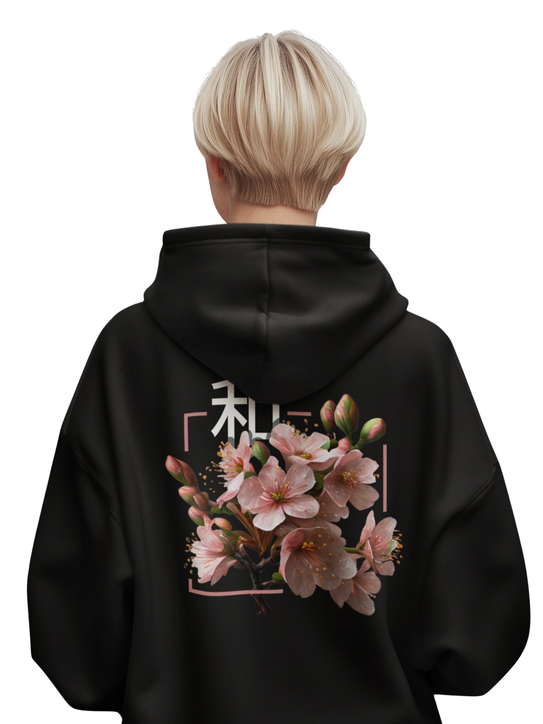 "Peace x Blossom" Oversized Hoodie product image (2)