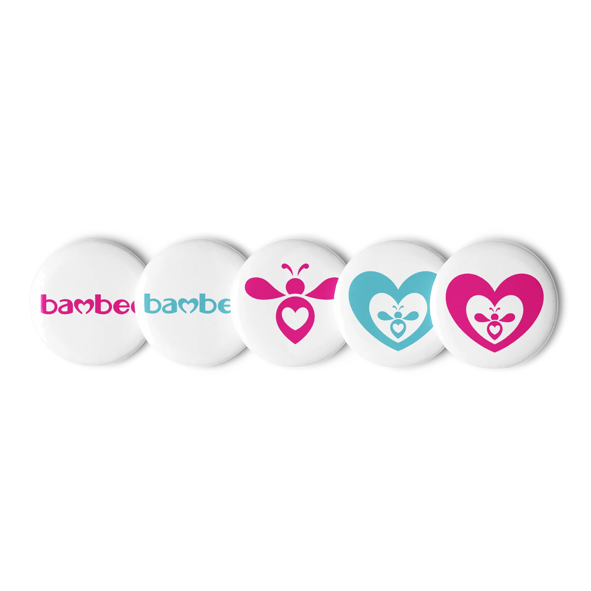 BEEZ Heart Collection Button Pack product image (1)