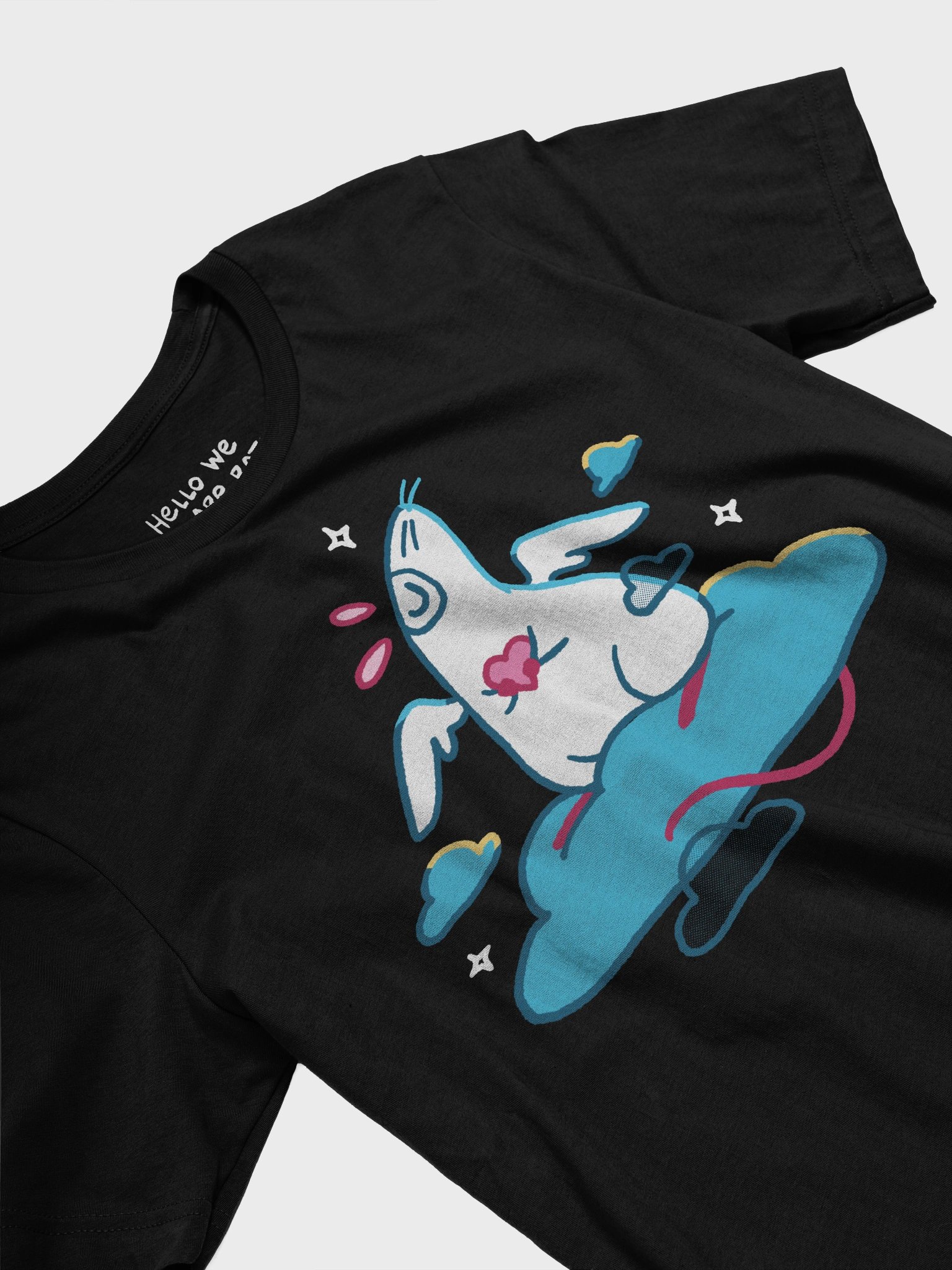 Winged Rat in Clouds Tee product image (2)