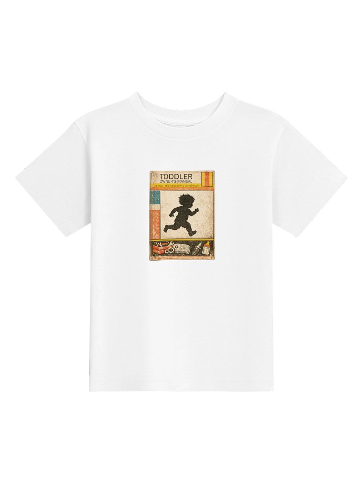 Toddler Owner’s Manual Retro Tee product image (1)