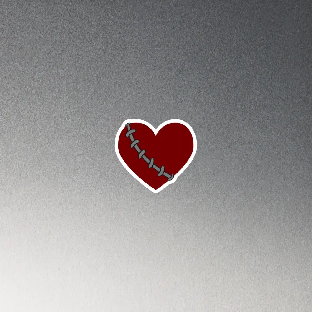 Stitched Heart Magnet product image (4)