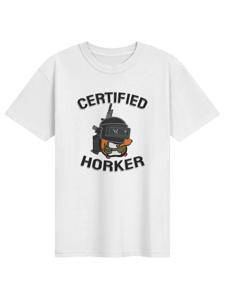 Certified Hamster T-Shirt (Black Text) product image (1)