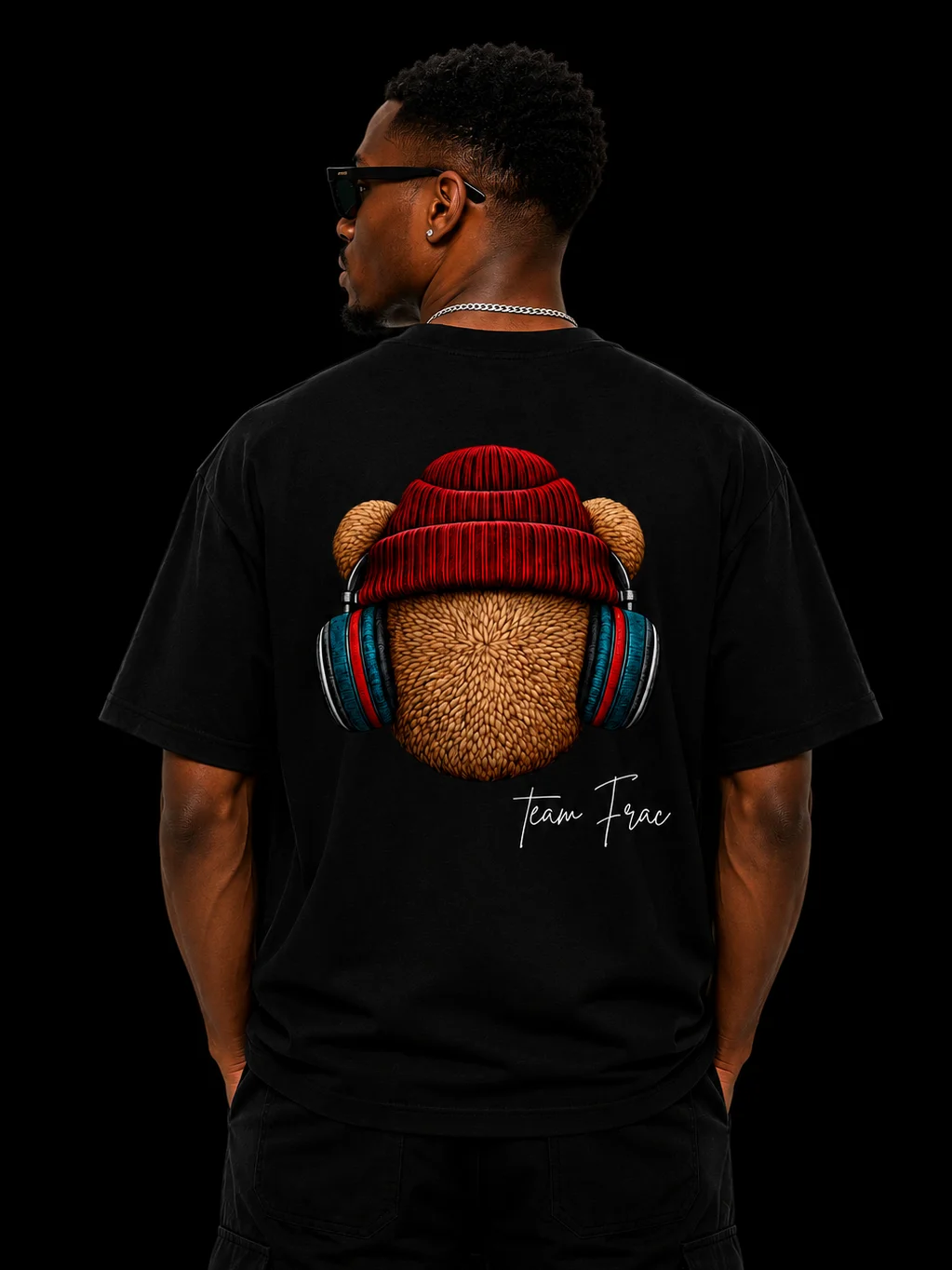 Headphone Bear Premium Oversized T-Shirt product image (4)