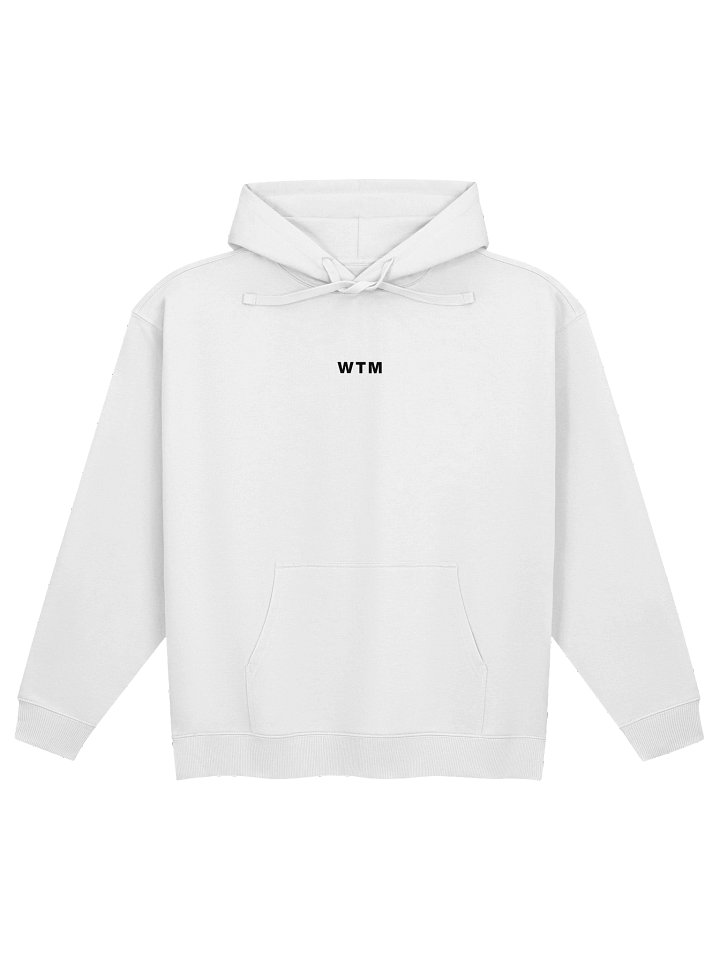 Still Moving Hoodie — White / Heather Grey product image (2)