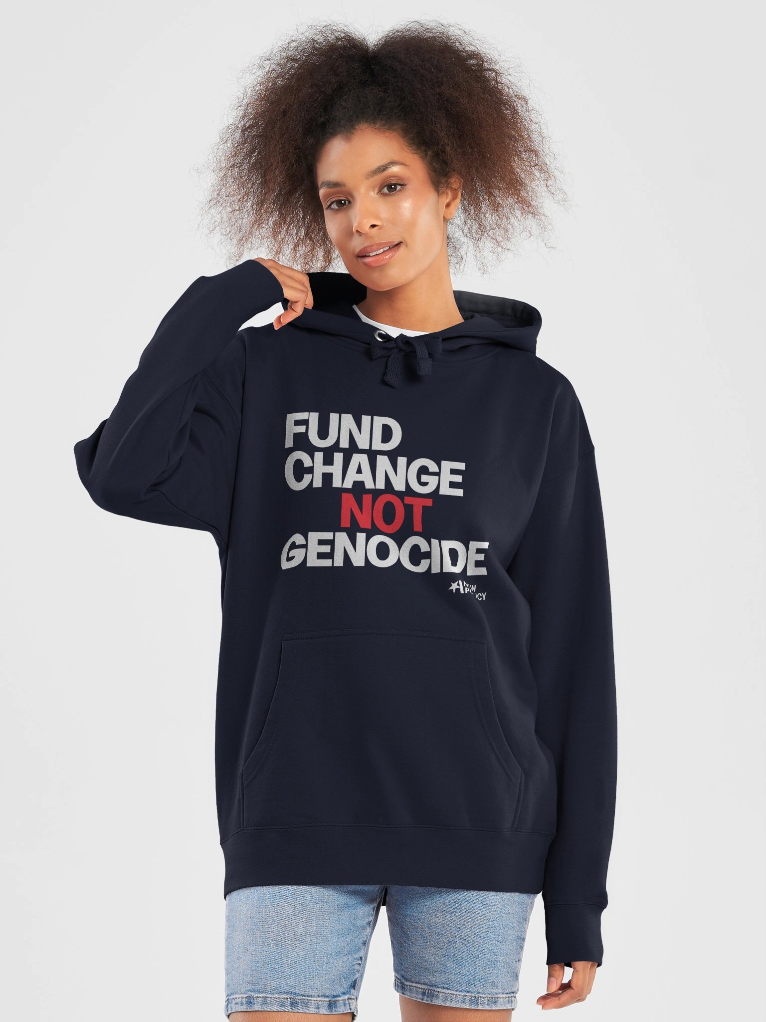 Fund Change Not Genocide Unisex Hoodie product image (13)