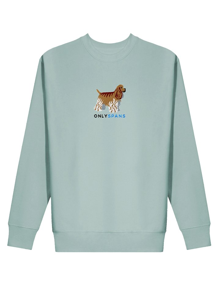 Only Spans Sweatshirt (Embroidered) of an American Cocker Spaniel(Fawn) product image (44)