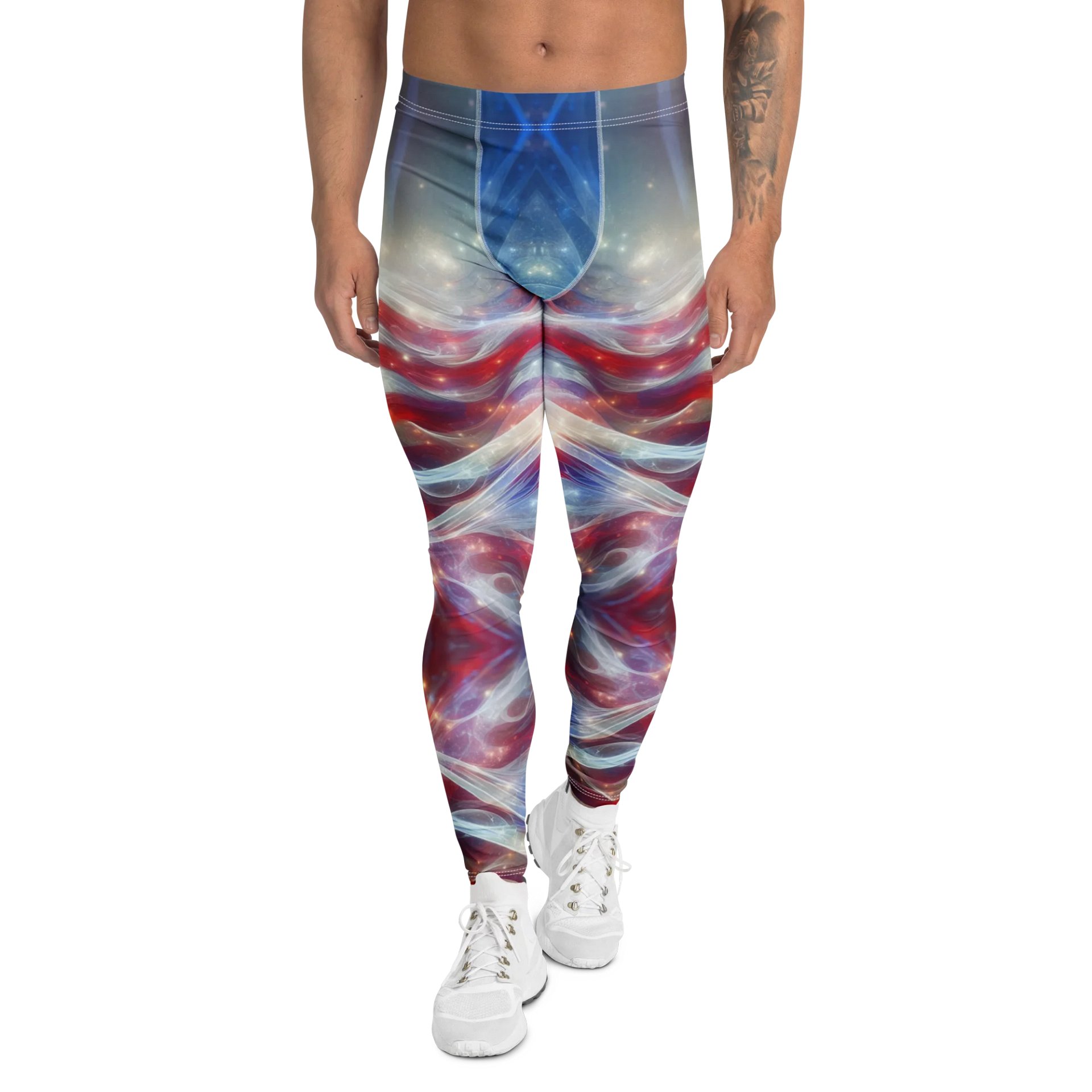 Ethereal Patriot Men's Leggings product image (1)