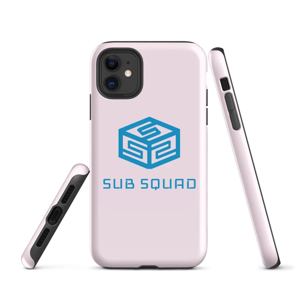 Sub Squad Official Tough iPhone® Case - Pale Pink product image (1)