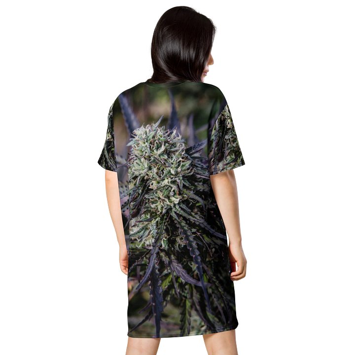 Royal Purple Print All Over Shirt Dress product image (2)