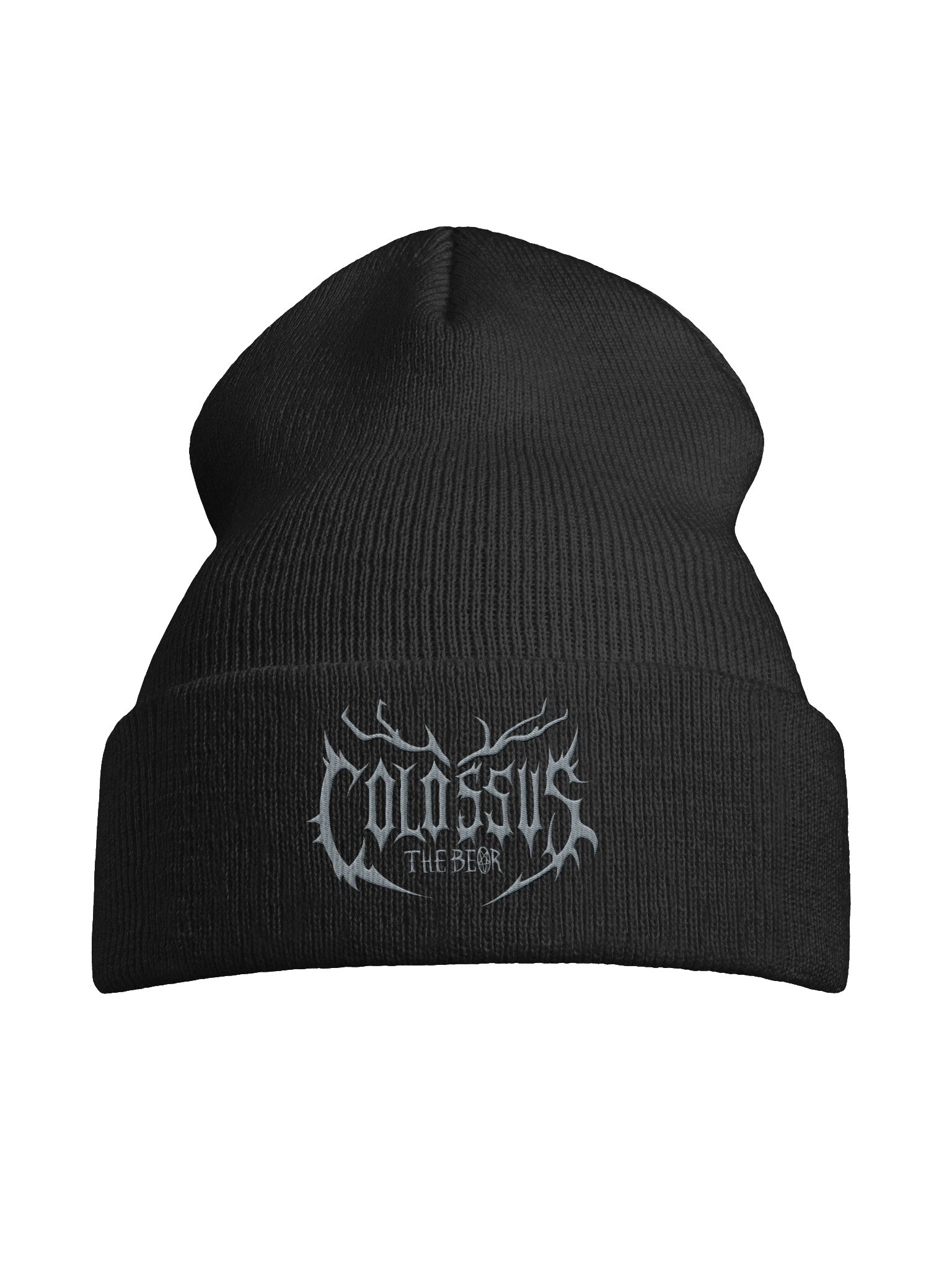 Colossus the Bear Beanie - Grey Logo product image (7)