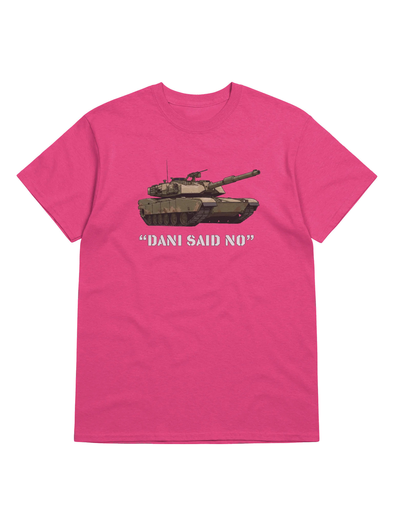 DANI SAID NO Camo Tank Make a bold statement with our Gildan heavyweight Tee product image (4)