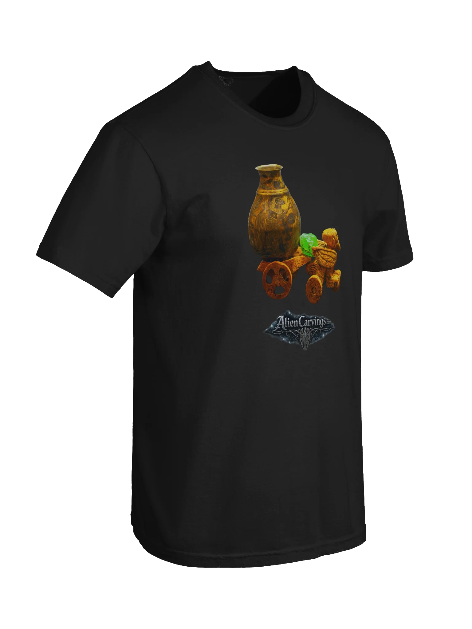 Aliencarvings.com Anunnaki Griffon Chariot T-Shirt product image (6)